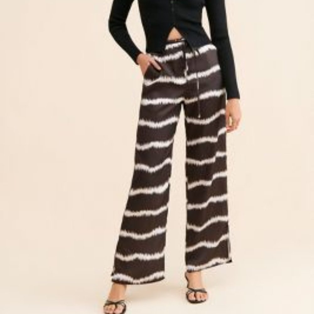 4th & Reckless Annicka Printed Trousers